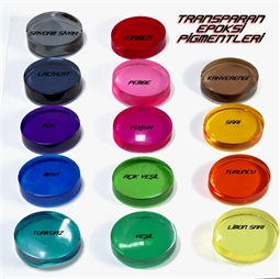 Kategori resimi Transparan Epoksi Reçine Pigmentleri (Sıvı)